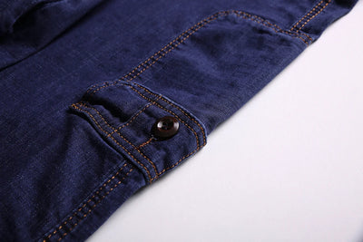 Drift Cargo Shorts – Denim Bermuda Edition