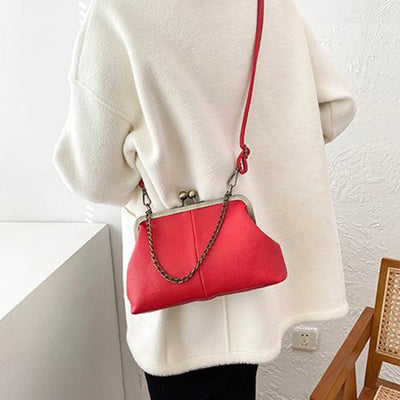 Lyra Shell Chain Bag – Soft Sculpt Edition