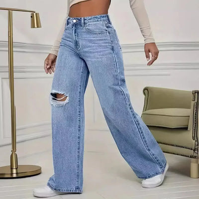 Andina Wide-Leg Denim