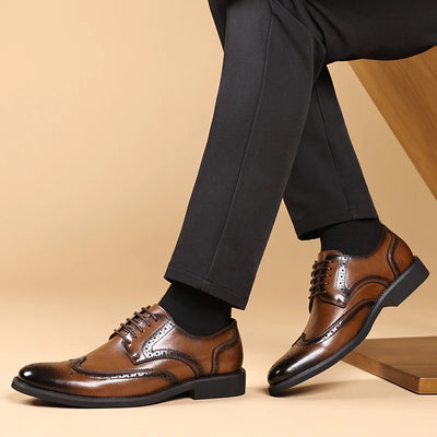 Calix Leather Dress Shoes – Classic Edge, Effortless Authority