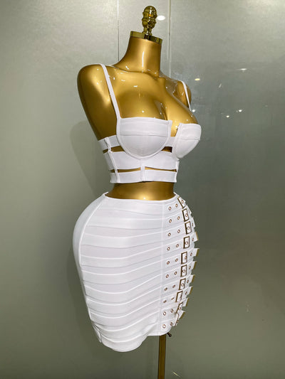 Raya Bandage Set – Top & Pencil Skirt Edition