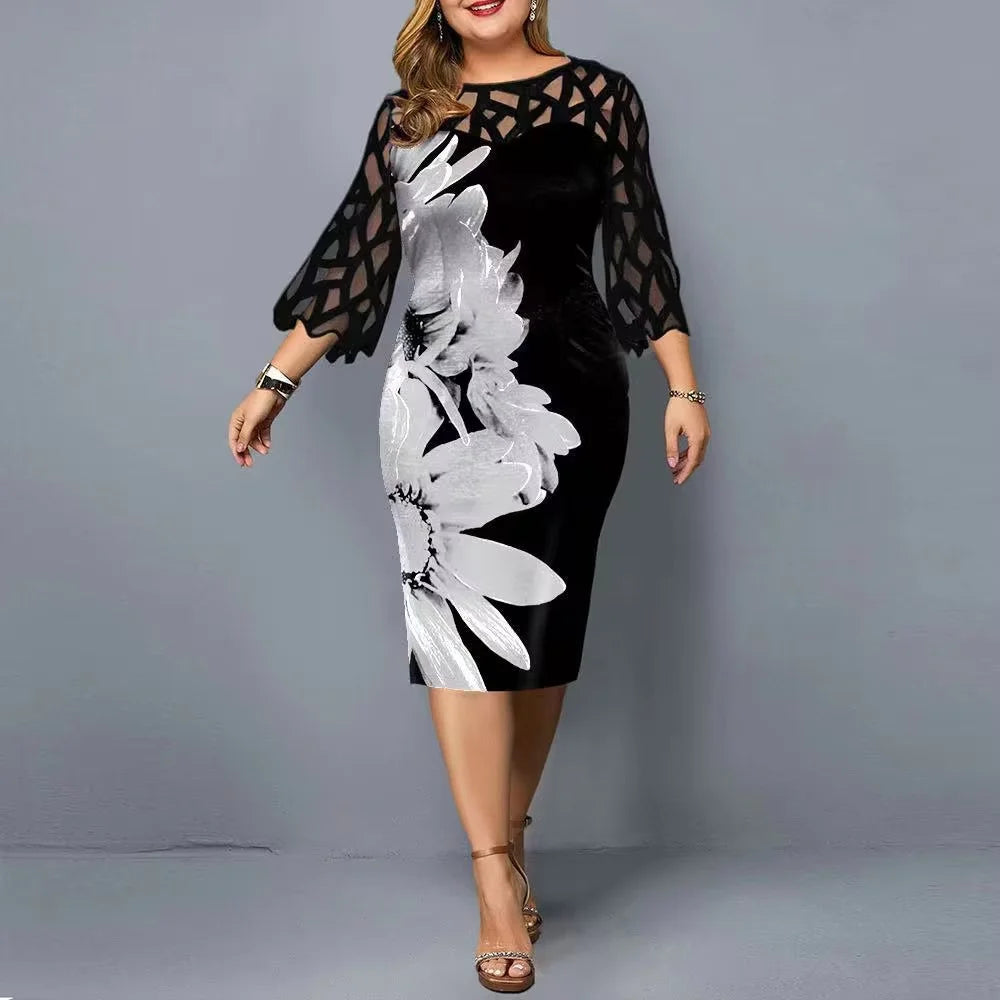The Vionne Midi Dress