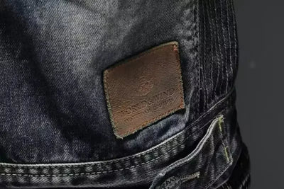 Ryder Retro Lapel Denim Jacket