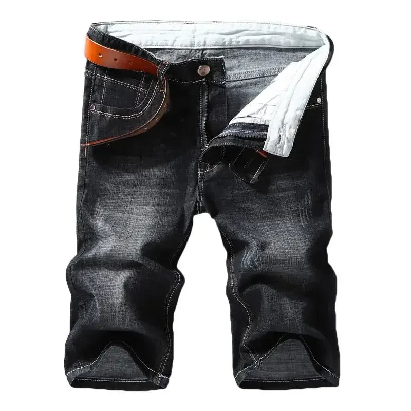 Max Slim Fit Stretch Denim Shorts – Summer Essentials