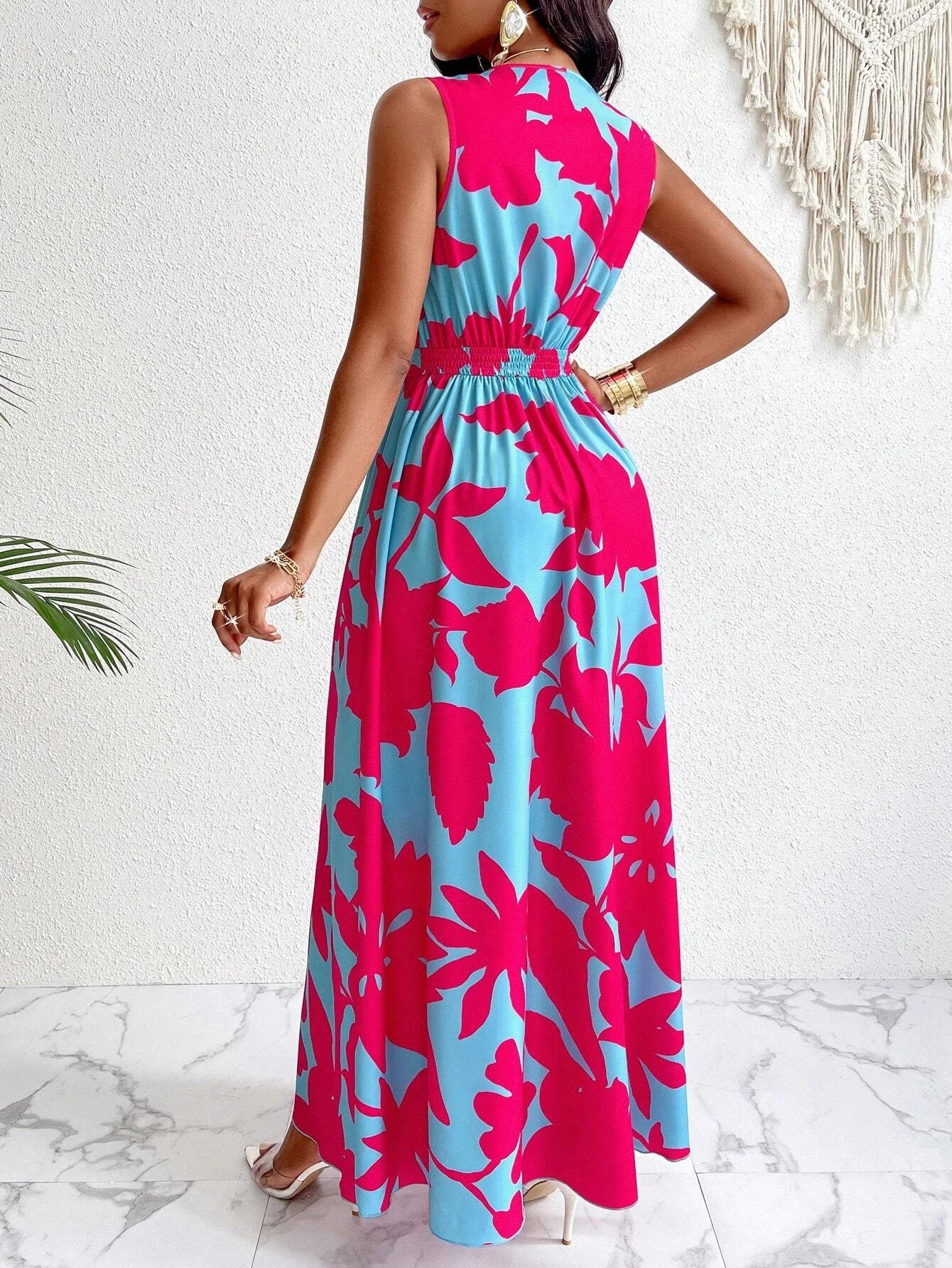 The Vespera Contrast Dress