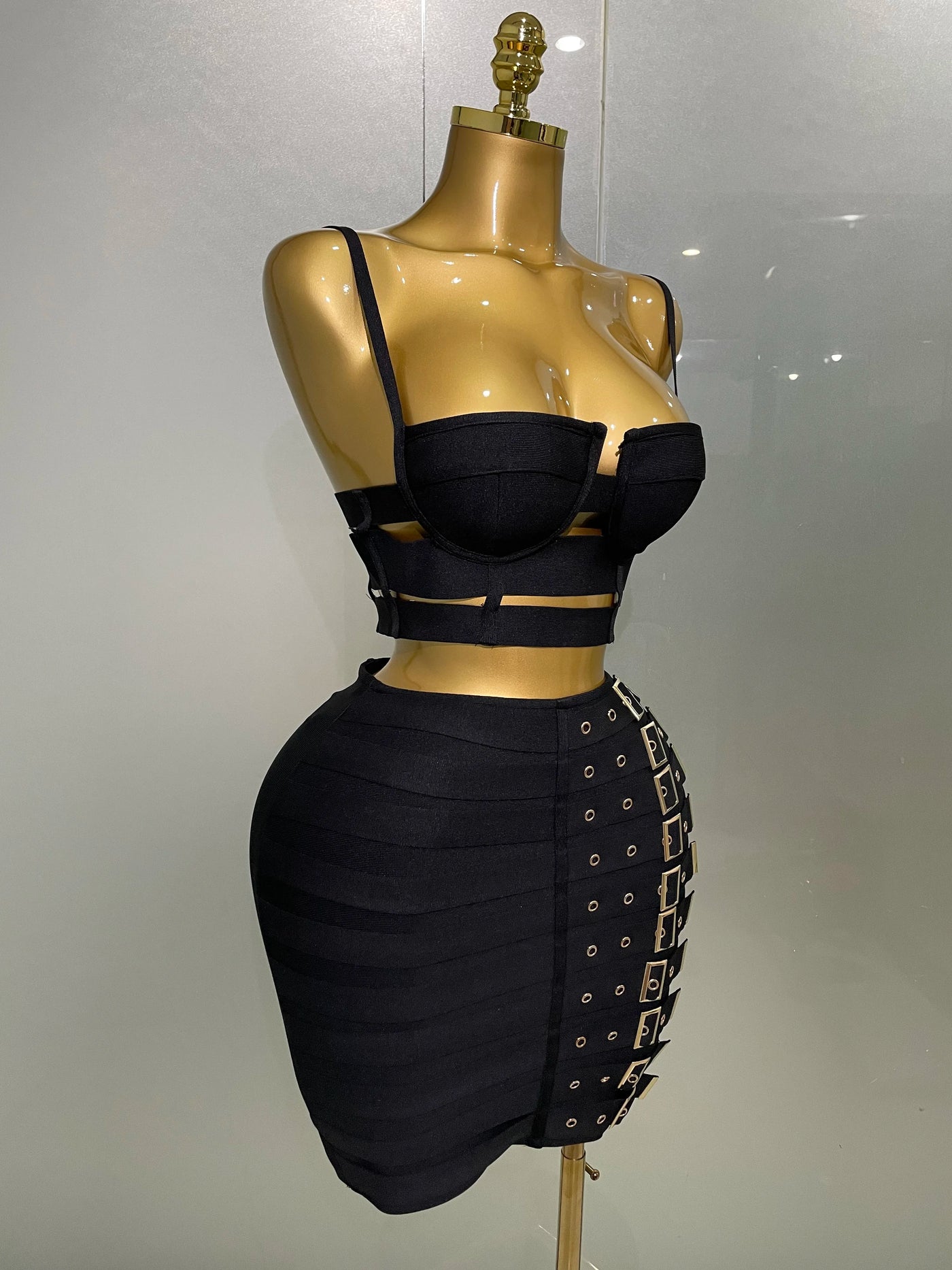 Raya Bandage Set – Top & Pencil Skirt Edition