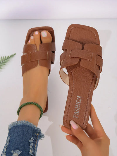 Sola Flat Slide – Bare Luxe Edition