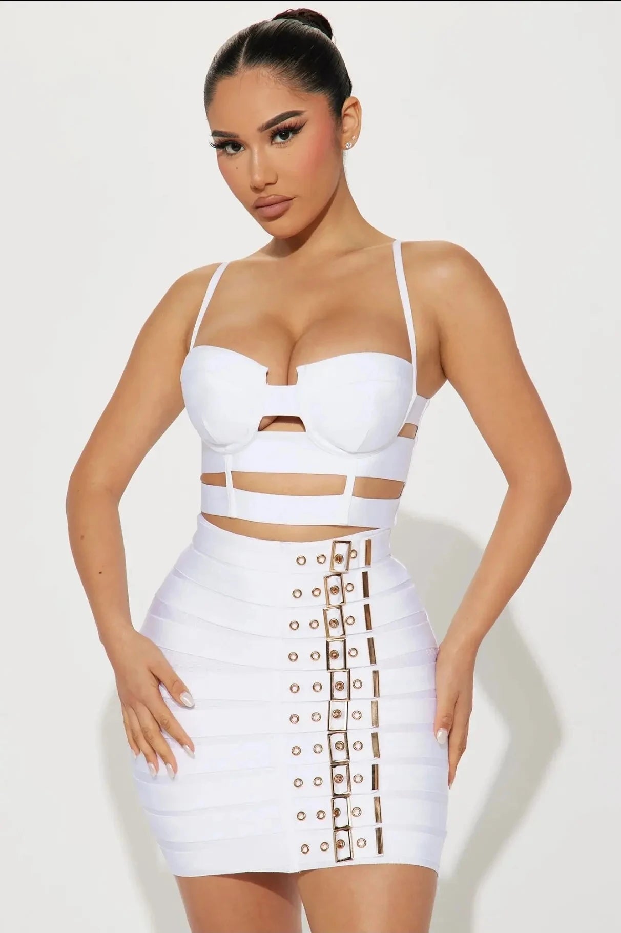Raya Bandage Set – Top & Pencil Skirt Edition