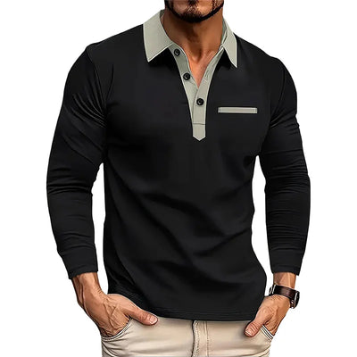 Orien Long-Sleeve Polo – Classic Fit