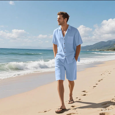 Solei Linen Set – Sun-Ready. Soul-Cooled