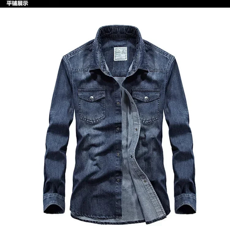 Jaxon Denim Shirt – Classic Cotton Edit