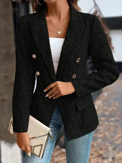 The Azure Double-Breasted Blazer