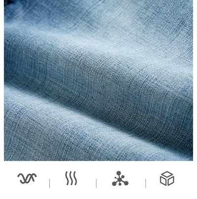 Slate Denim Shorts – Classic Stretch Fit