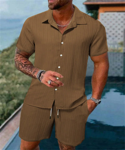 Zayne Coastline Set – Men’s Summer Luxe Two-Piece