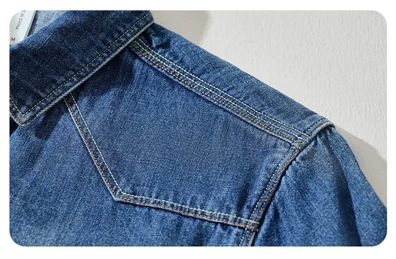 Deano Cotton Demin Shirt