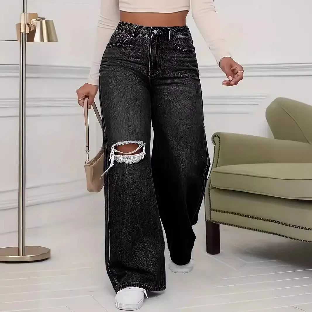 Andina Wide-Leg Denim