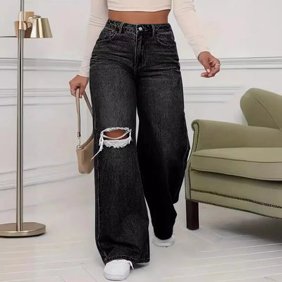 Andina Wide-Leg Denim