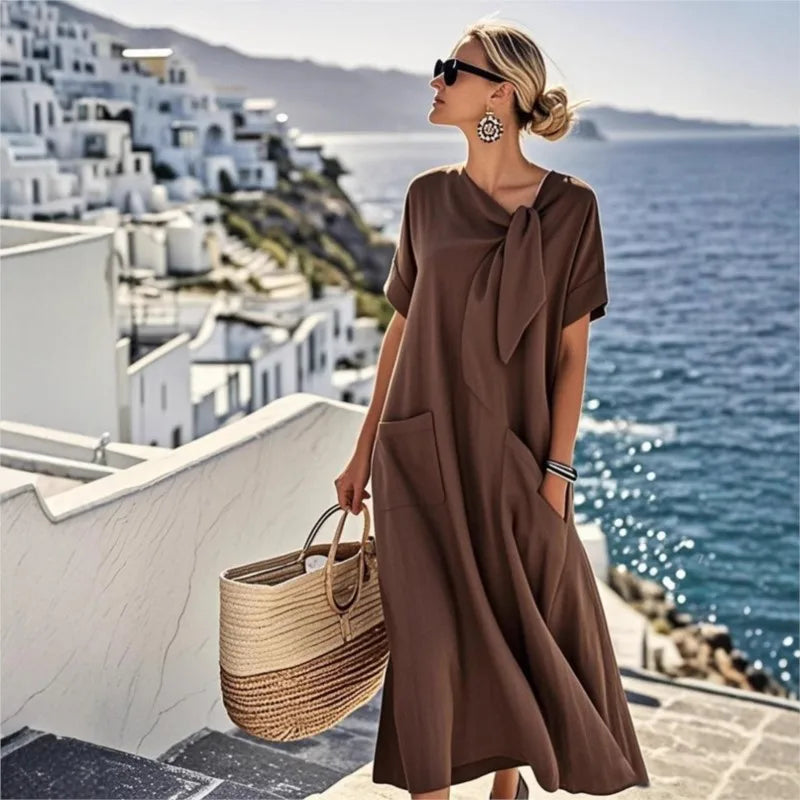 The Solara Tie Dress