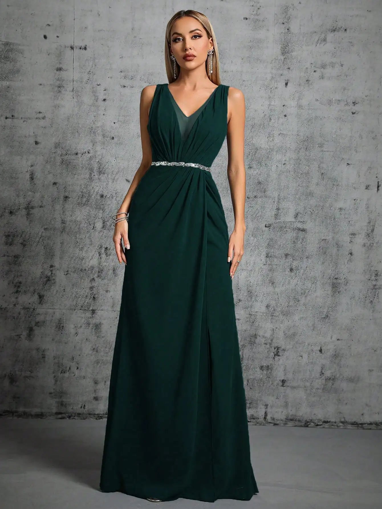 The Selene Sequin Gown
