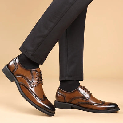 Calix Leather Dress Shoes – Classic Edge, Effortless Authority