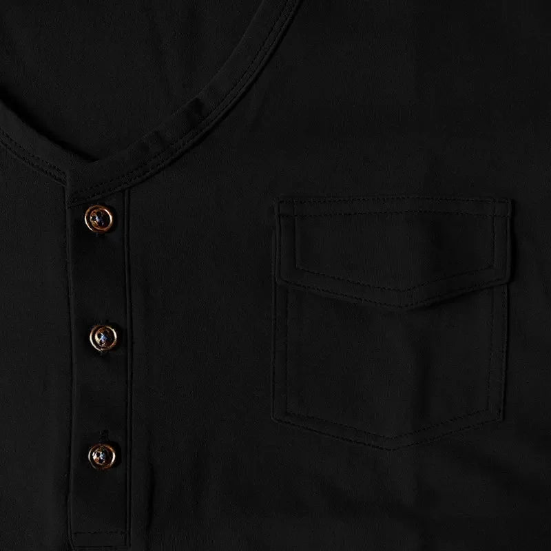 Niko V-Neck Pocket Tee – FlexFit Edition