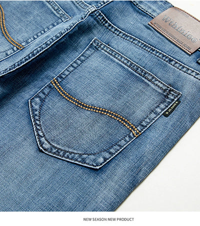 Slate Denim Shorts – Classic Stretch Fit
