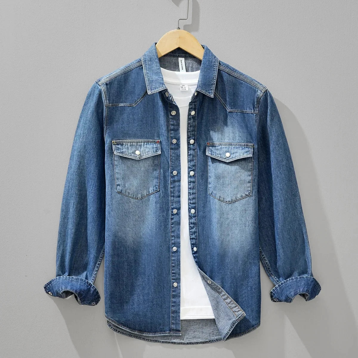 Deano Cotton Demin Shirt