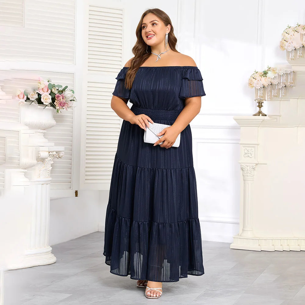 The Odalys Gown — Modern lines, timeless allure.