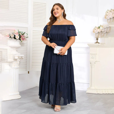 The Odalys Gown — Modern lines, timeless allure.