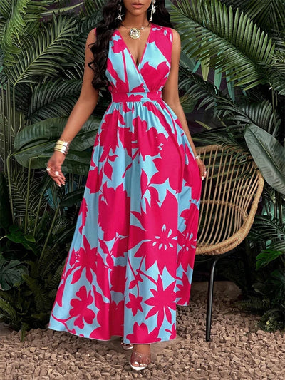The Vespera Contrast Dress