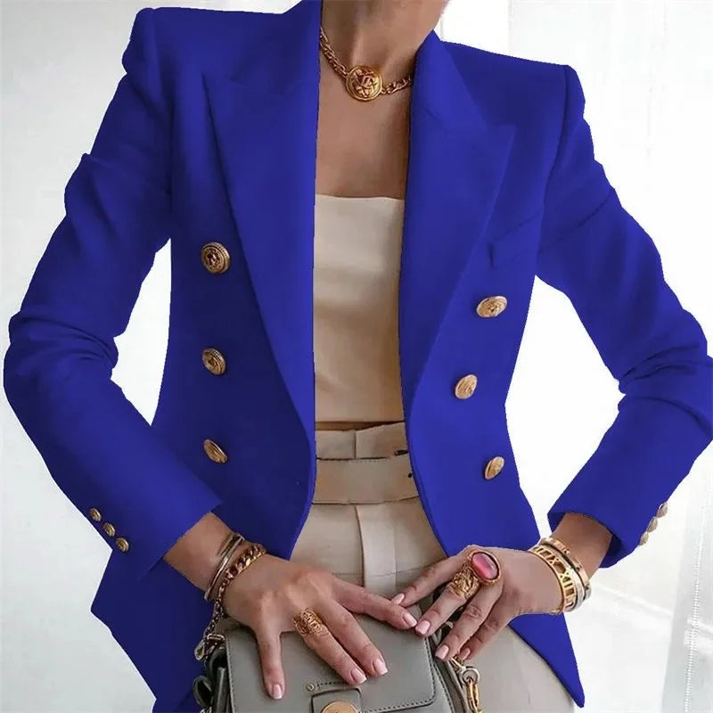 The Bianca Blazer – Luxe Buckle Edition