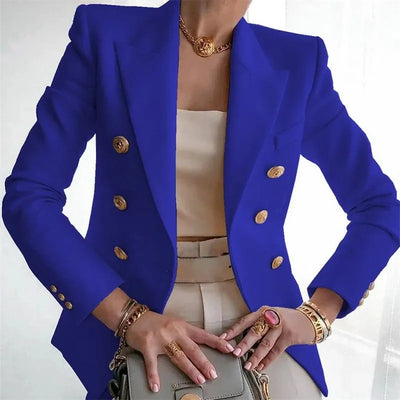 The Bianca Blazer – Luxe Buckle Edition