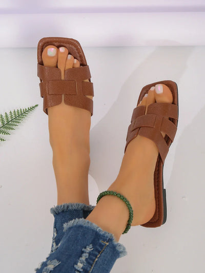 Sola Flat Slide – Bare Luxe Edition