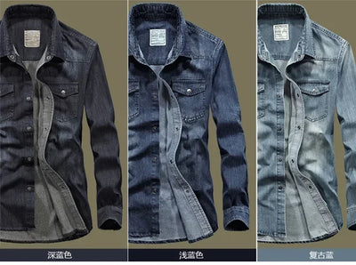 Jaxon Denim Shirt – Classic Cotton Edit