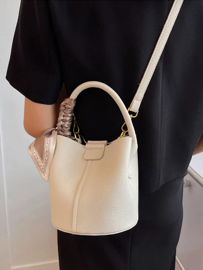 Mara Mini Bucket – Luxe Texture Crossbody