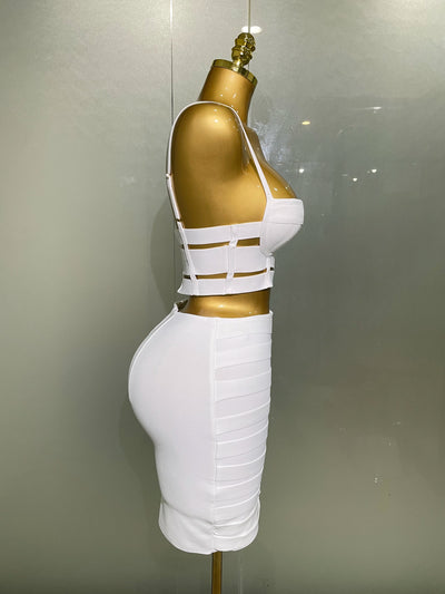 Raya Bandage Set – Top & Pencil Skirt Edition