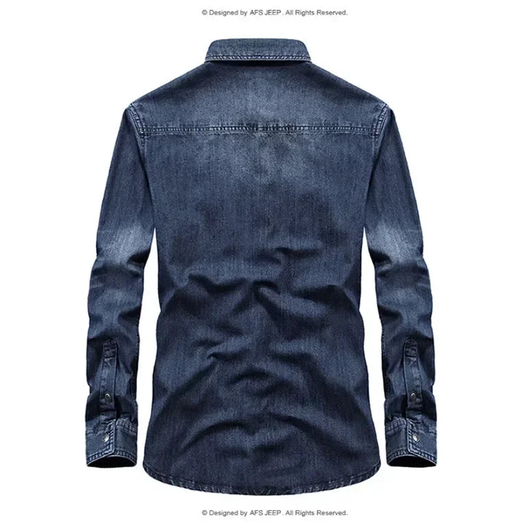 Jaxon Denim Shirt – Classic Cotton Edit