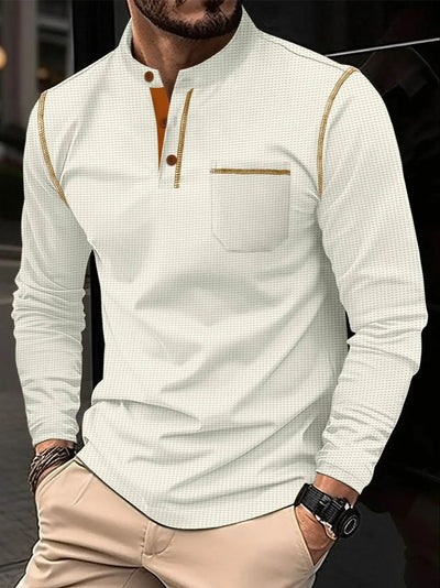 Eron Waffle Henley – Everyday Essential