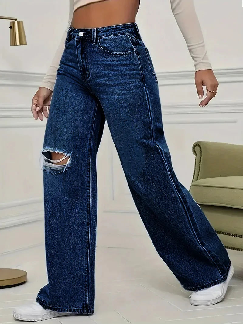 Andina Wide-Leg Denim