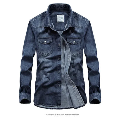 Jaxon Denim Shirt – Classic Cotton Edit