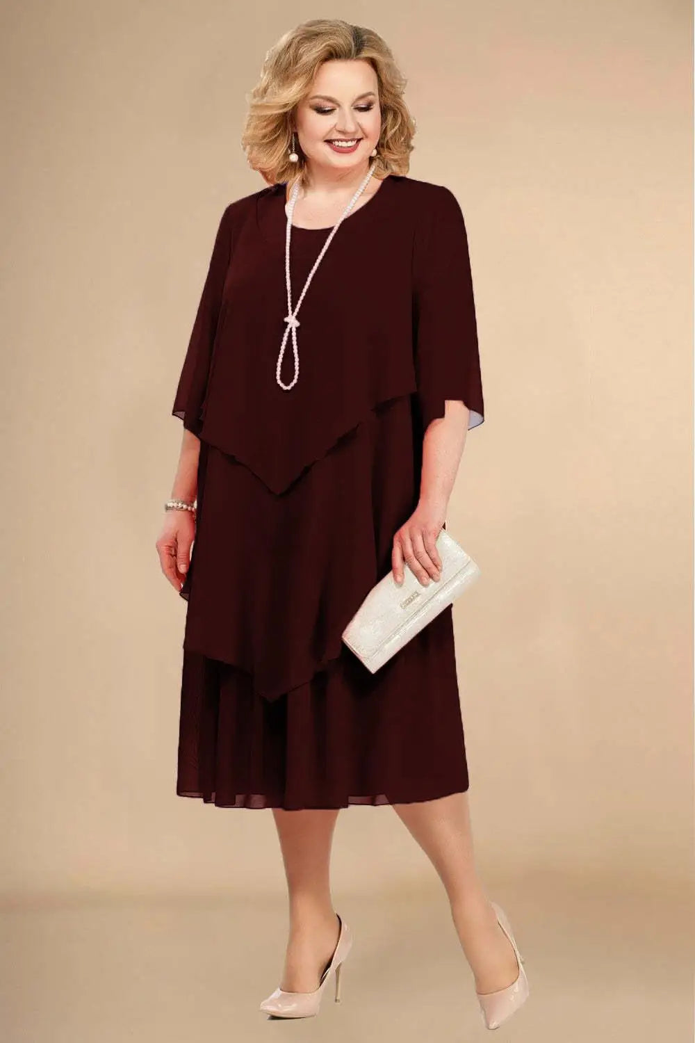 The Amara Chiffon Dress