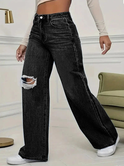 Andina Wide-Leg Denim