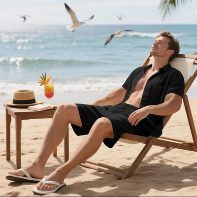 Solei Linen Set – Sun-Ready. Soul-Cooled
