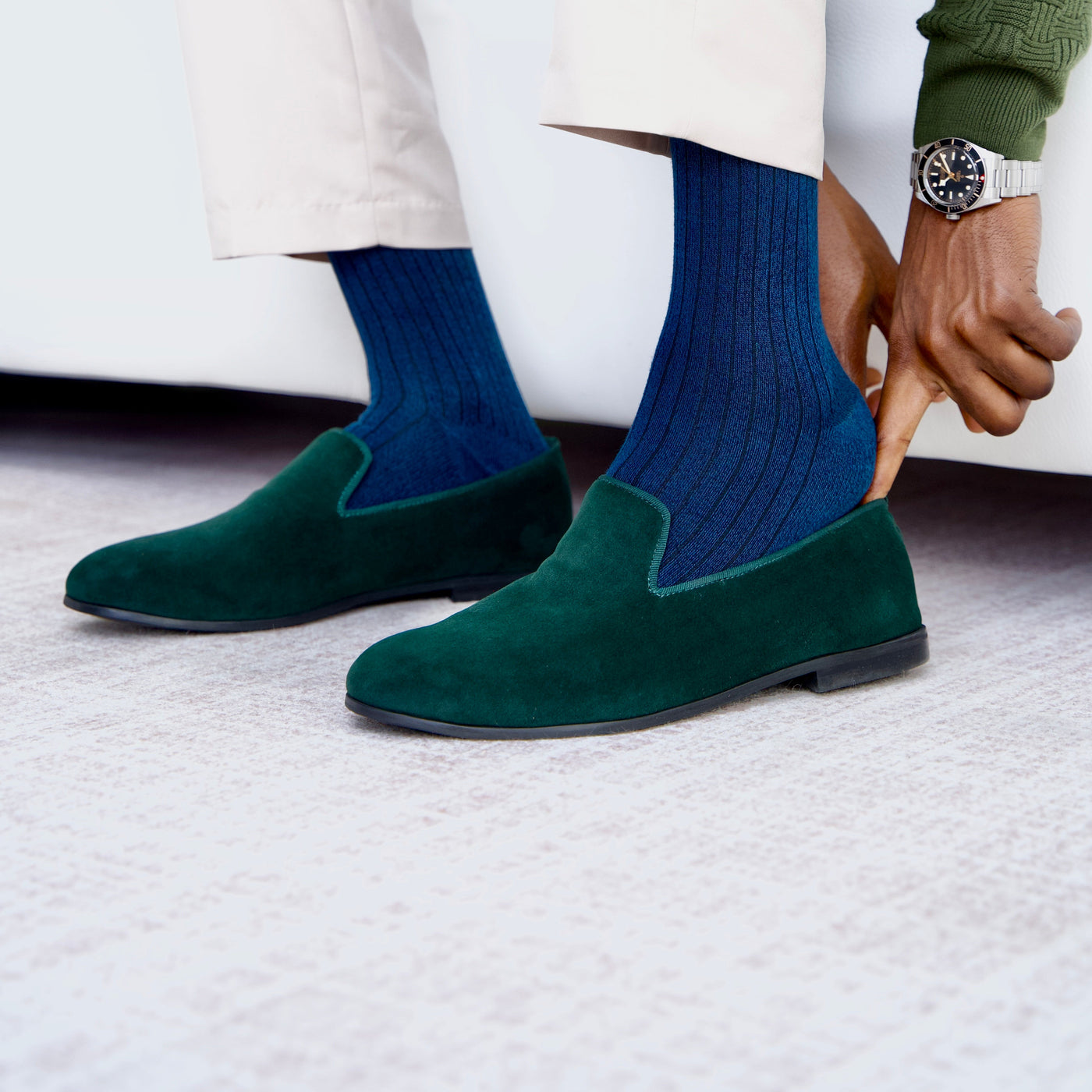Ronan Suede Classic Loafers